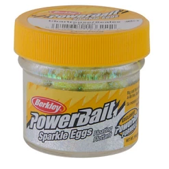 Berkley PowerBait Sparkle Power Eggs Floating Magnum 1 Oz. Jar